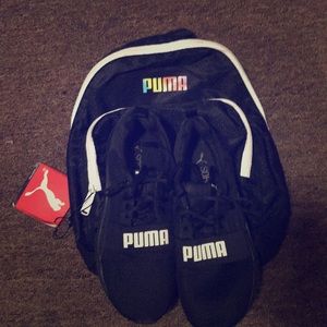 Shoes & backpack bundle